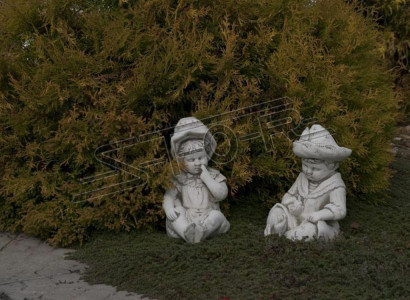Child bust sculpture design figure statue garden figures statues